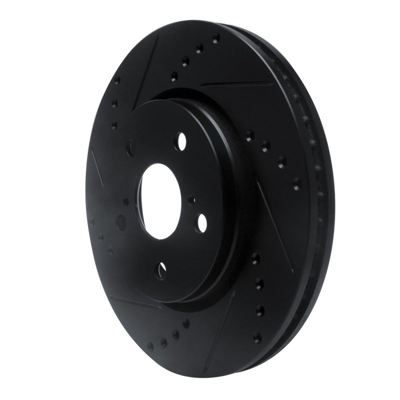 R1 Concepts Toyota C - HR Front Left Drilled & Slotted Brake Rotor (2018 - 2022) | rncECB - 76153L - JDMuscleSPK983745