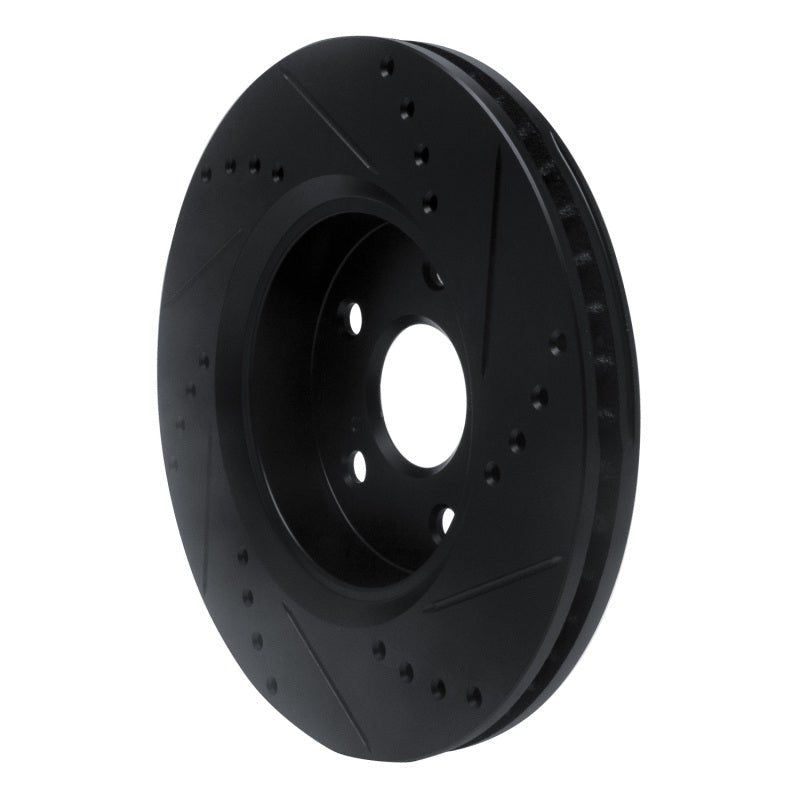 R1 Concepts Toyota C - HR Front Left Drilled & Slotted Brake Rotor (2018 - 2022) | rncECB - 76153L - JDMuscleSPK983745