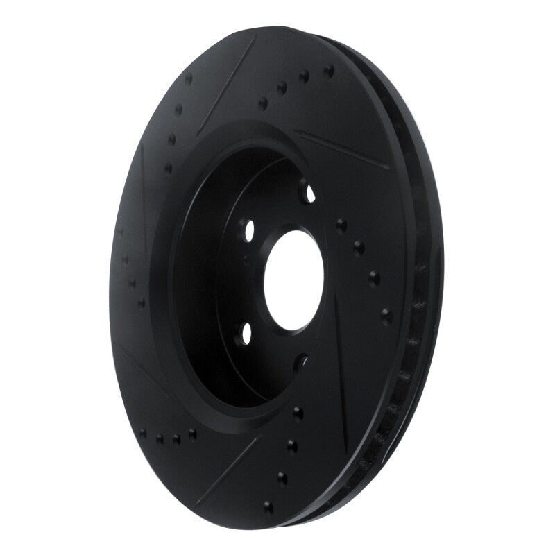 R1 Concepts Toyota C - HR Front Right Drilled & Slotted Brake Rotor (2018 - 2022) | rncECB - 76153R - JDMuscleSPK983746