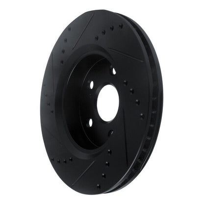 R1 Concepts Toyota C - HR Front Right Drilled & Slotted Brake Rotor (2018 - 2022) | rncECB - 76153R - JDMuscleSPK983746