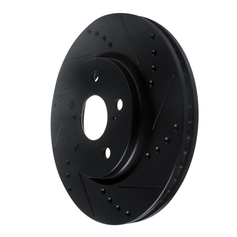 R1 Concepts Toyota C - HR Front Right Drilled & Slotted Brake Rotor (2018 - 2022) | rncECB - 76153R - JDMuscleSPK983746