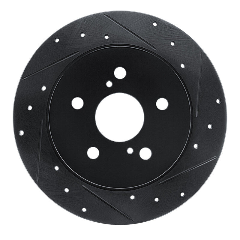 R1 Concepts Toyota C - HR Rear Right Drilled & Slotted Brake Rotor (2018 - 2022) | rncECB - 76157R - JDMuscleSPK983750