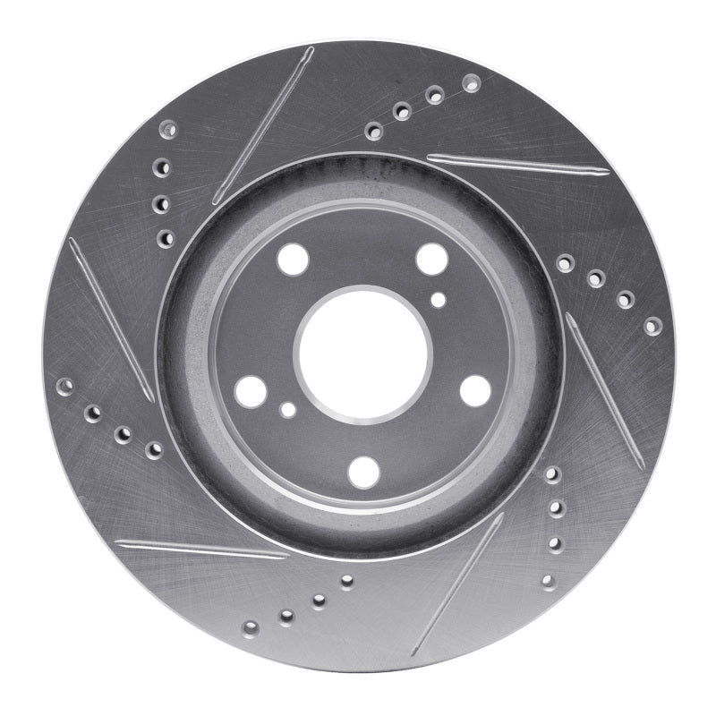 R1 Concepts Toyota Camry 1987 Front Right Drilled & Slotted Silver Brake Rotor (Part rncEDZ - 76033R) | rncEDZ - 76033R - JDMuscleSPK987510