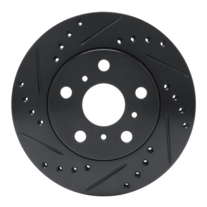 R1 Concepts Toyota Camry Front Left Drilled & Slotted Brake Rotor (1983 - 1986) | rncECB - 76016L - JDMuscleSPK983659