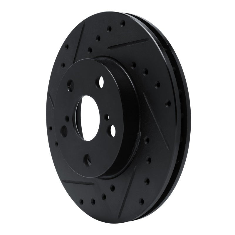 R1 Concepts Toyota Camry Front Left Drilled & Slotted Brake Rotor (Part Number: rncECB - 76033L) | rncECB - 76033L - JDMuscleSPK983679