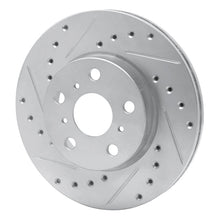 R1 Concepts Toyota Camry Front Left Drilled & Slotted Silver Brake Rotor (Part Number: RNCEDZ - 76033L) | rncEDZ - 76033L - JDMuscleSPK987509