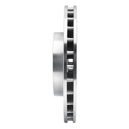R1 Concepts Toyota Camry Front Left Drilled & Slotted Silver Brake Rotor (Part Number: RNCEDZ - 76036L) | rncEDZ - 76036L - JDMuscleSPK987515