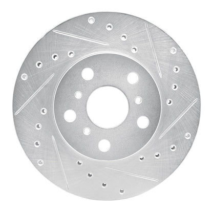 R1 Concepts Toyota Camry Front Right Drilled & Slotted Brake Rotor (1987 - 1991) | rncEDZ - 76036R - JDMuscleSPK987516