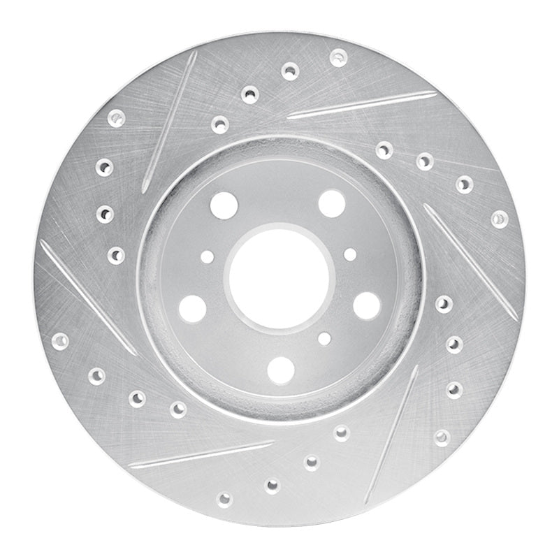 R1 Concepts Toyota Camry Front Right Drilled & Slotted Brake Rotor (1987 - 1991) | rncEDZ - 76036R - JDMuscleSPK987516