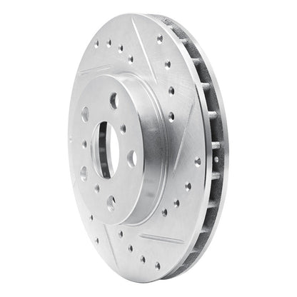 R1 Concepts Toyota Camry Front Right Drilled & Slotted Brake Rotor (1987 - 1991) | rncEDZ - 76036R - JDMuscleSPK987516