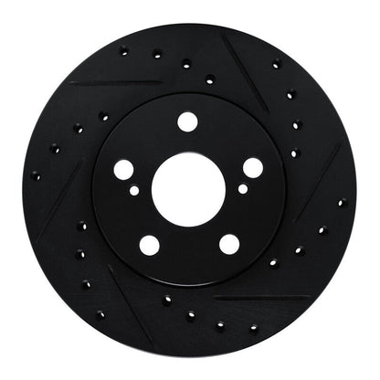 R1 Concepts Toyota Camry Front Right Drilled & Slotted Brake Rotor (Part rncECB - 76033R) | rncECB - 76033R - JDMuscleSPK983680