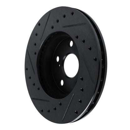 R1 Concepts Toyota Camry Front Right Drilled & Slotted Brake Rotor (Part rncECB - 76033R) | rncECB - 76033R - JDMuscleSPK983680