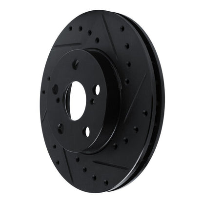R1 Concepts Toyota Camry Front Right Drilled & Slotted Brake Rotor (Part rncECB - 76033R) | rncECB - 76033R - JDMuscleSPK983680