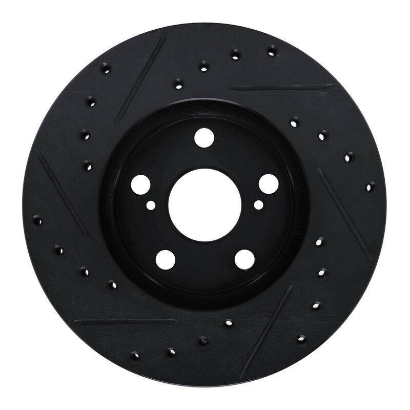 R1 Concepts Toyota Camry Front Right Drilled & Slotted Brake Rotor (Part rncECB - 76033R) | rncECB - 76033R - JDMuscleSPK983680