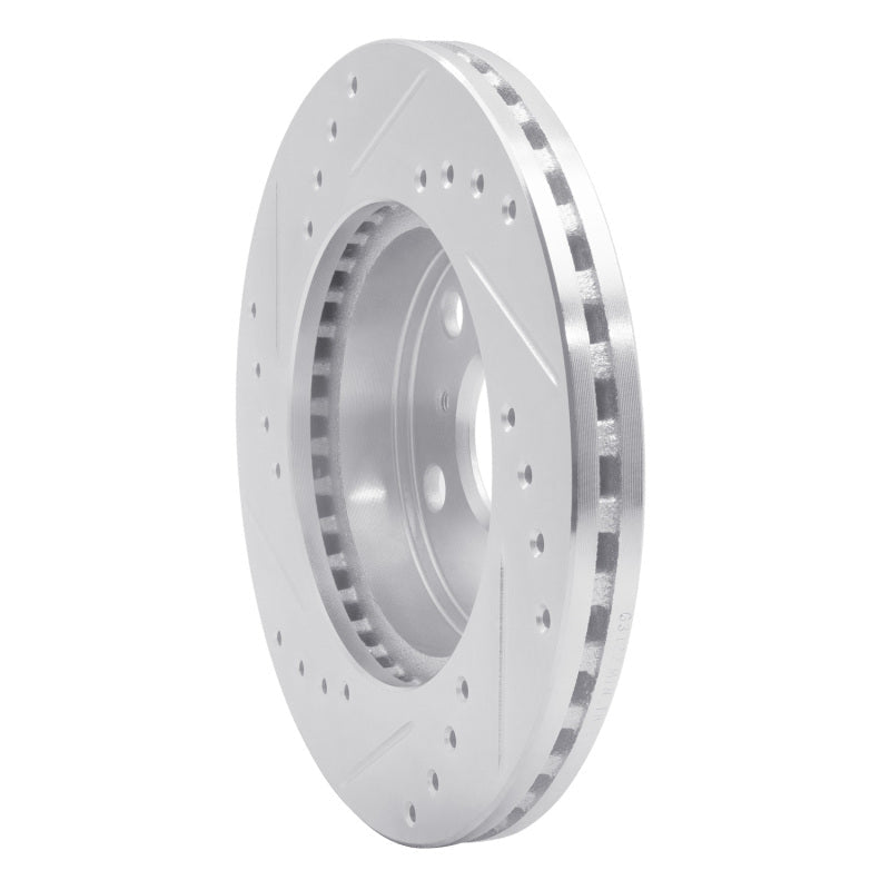 R1 Concepts Toyota Camry Front Right Drilled & Slotted Silver Brake Rotor (Part No. RNCEDZ - 76016R) | rncEDZ - 76016R - JDMuscleSPK987480