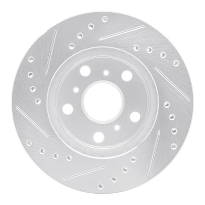 R1 Concepts Toyota Camry Front Right Drilled & Slotted Silver Brake Rotor (Part No. RNCEDZ - 76016R) | rncEDZ - 76016R - JDMuscleSPK987480