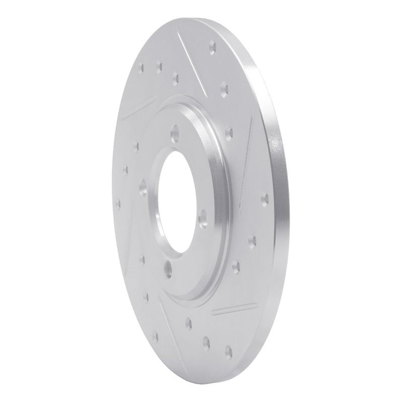 R1 Concepts Toyota Celica 1970 - 1979 Front Right Drilled & Slotted Silver Brake Rotor (Part Number: rncEDZ - 76005R) | rncEDZ - 76005R - JDMuscleSPK987462