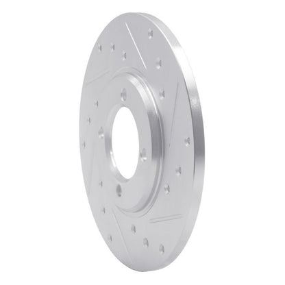 R1 Concepts Toyota Celica 1970 - 1979 Front Right Drilled & Slotted Silver Brake Rotor (Part Number: rncEDZ - 76005R) | rncEDZ - 76005R - JDMuscleSPK987462