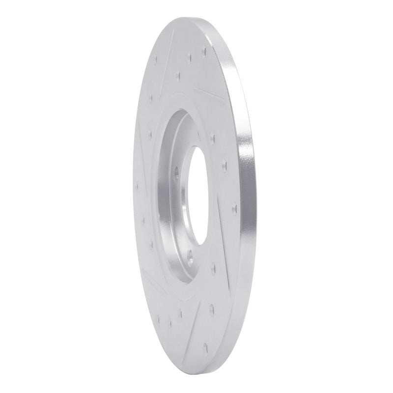 R1 Concepts Toyota Celica 1970 - 1979 Front Right Drilled & Slotted Silver Brake Rotor (Part Number: rncEDZ - 76005R) | rncEDZ - 76005R - JDMuscleSPK987462