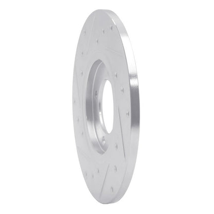 R1 Concepts Toyota Celica 1970 - 1979 Front Right Drilled & Slotted Silver Brake Rotor (Part Number: rncEDZ - 76005R) | rncEDZ - 76005R - JDMuscleSPK987462