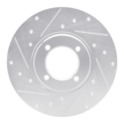R1 Concepts Toyota Celica 1976 - 1981 Front Left Drilled & Slotted Silver Brake Rotor - Part  RNCEDZ - 76007L | rncEDZ - 76007L - JDMuscleSPK987465