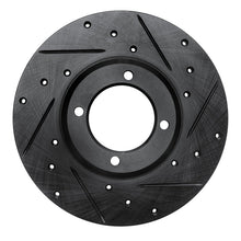 R1 Concepts Toyota Celica 1979 - 1981 Front Right Drilled & Slotted Black Brake Rotor | rncECB - 76008R - JDMuscleSPK983648
