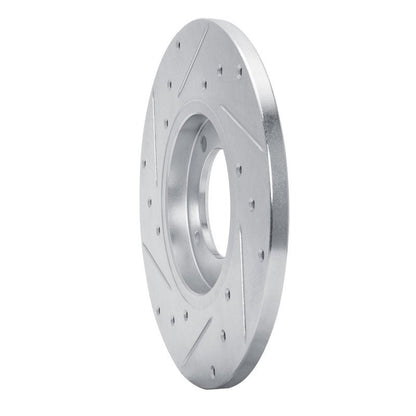 R1 Concepts Toyota Celica 1979 - 1981 Front Right Drilled & Slotted Silver Brake Rotor | rncEDZ - 76008R - JDMuscleSPK987468