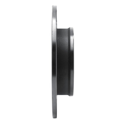 R1 Concepts Toyota Celica 1979 - 1981 Rear Right Drilled & Slotted Black Brake Rotor | rncECB - 76012R - JDMuscleSPK983654