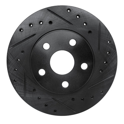 R1 Concepts Toyota Celica 1986 - 1989 Front Right Drilled & Slotted Brake Rotor | rncECB - 76027R - JDMuscleSPK983678
