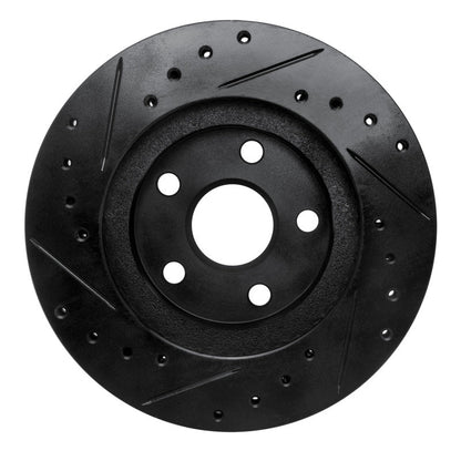 R1 Concepts Toyota Celica 1986 - 1989 Front Right Drilled & Slotted Brake Rotor | rncECB - 76027R - JDMuscleSPK983678