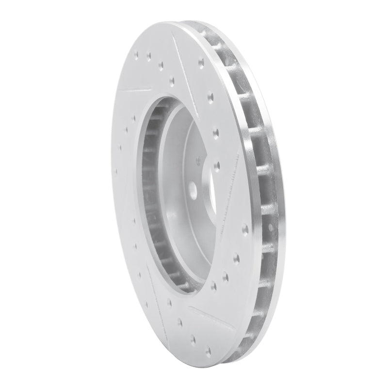 R1 Concepts Toyota Celica 1988 - 1993 Front Left Drilled & Slotted Silver Brake Rotor | rncEDZ - 76041L - JDMuscleSPK987523