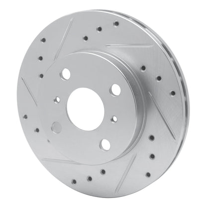 R1 Concepts Toyota Celica 1990 - 1991 Front Left Drilled & Slotted Silver Brake Rotor | rncEDZ - 76043L - JDMuscleSPK987527