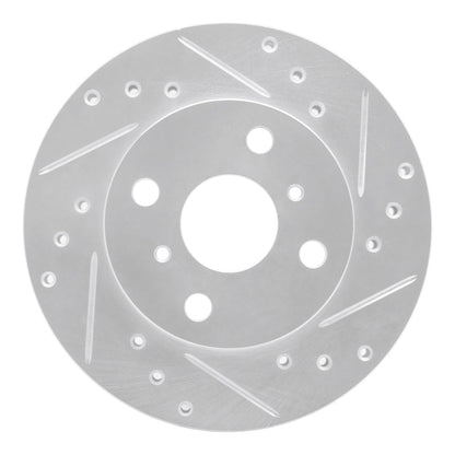 R1 Concepts Toyota Celica 1990 - 1991 Front Right Drilled & Slotted Silver Brake Rotor | rncEDZ - 76043R - JDMuscleSPK987528
