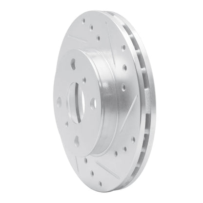 R1 Concepts Toyota Celica 1990 - 1991 Front Right Drilled & Slotted Silver Brake Rotor | rncEDZ - 76043R - JDMuscleSPK987528