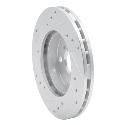 R1 Concepts Toyota Celica 1990 - 1991 Front Right Drilled & Slotted Silver Brake Rotor | rncEDZ - 76043R - JDMuscleSPK987528