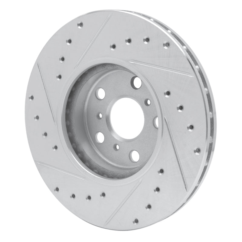 R1 Concepts Toyota Celica 1990 - 1993 Front Right Drilled & Slotted Silver Brake Rotor | rncEDZ - 76045R - JDMuscleSPK987530
