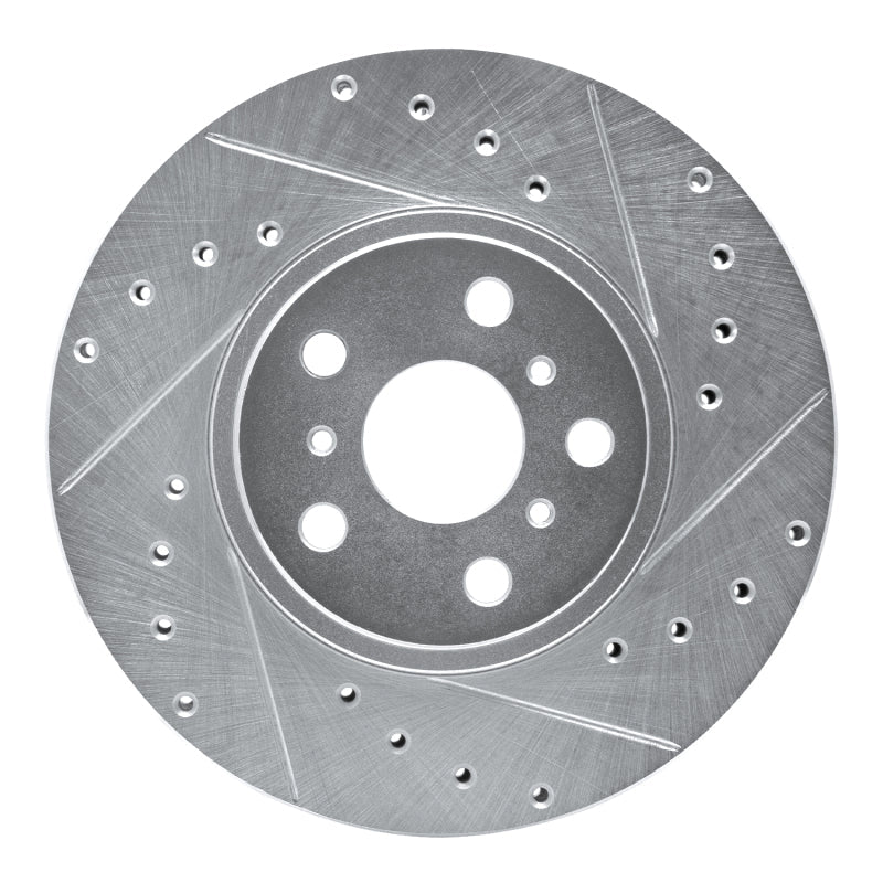 R1 Concepts Toyota Celica 1990 - 1993 Front Right Drilled & Slotted Silver Brake Rotor | rncEDZ - 76045R - JDMuscleSPK987530
