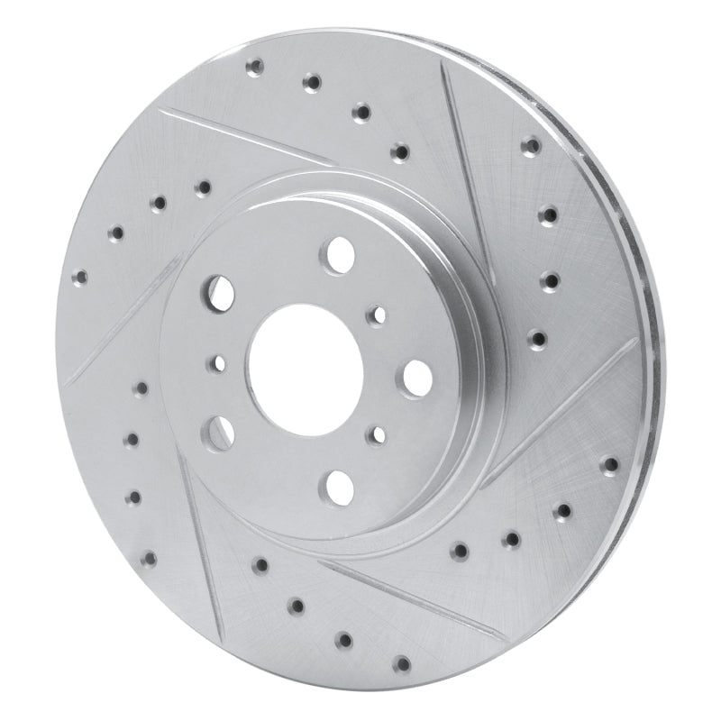 R1 Concepts Toyota Celica 1990 - 1993 Front Right Drilled & Slotted Silver Brake Rotor | rncEDZ - 76045R - JDMuscleSPK987530
