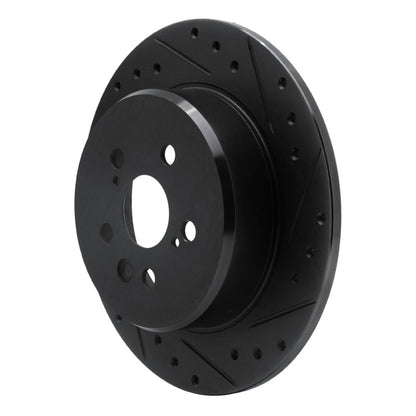 R1 Concepts Toyota Celica 1990 - 1993 Rear Right Drilled & Slotted Brake Rotor | rncECB - 76046R - JDMuscleSPK983696