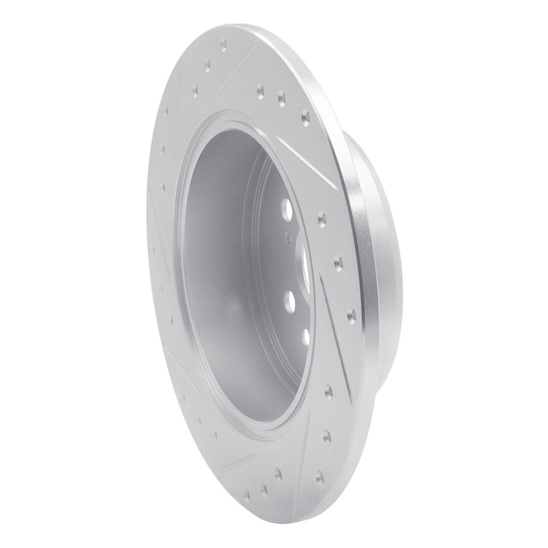 R1 Concepts Toyota Celica 1990 - 1993 Rear Right Drilled & Slotted Silver Brake Rotor | rncEDZ - 76046R - JDMuscleSPK987532