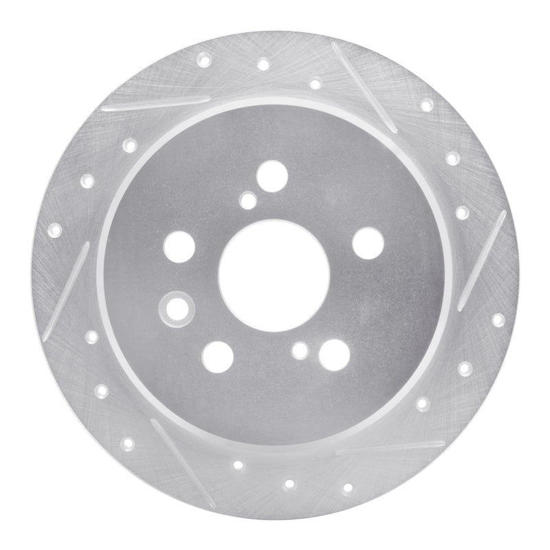 R1 Concepts Toyota Celica 1994 - 1995 Rear Right Drilled & Slotted Silver Brake Rotor - Part  RNCEDZ - 76060R | rncEDZ - 76060R - JDMuscleSPK987546