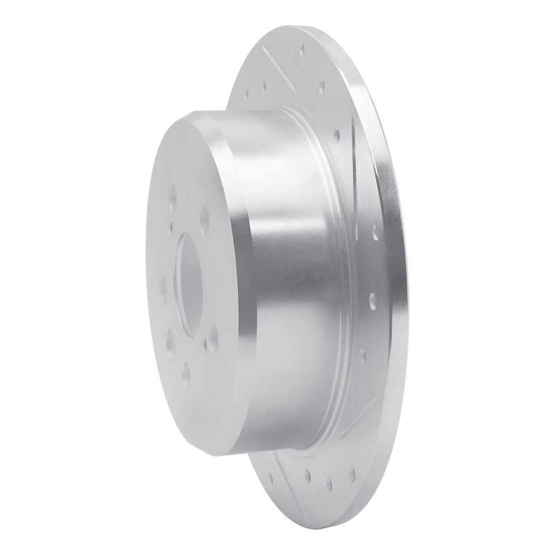 R1 Concepts Toyota Celica 1994 - 1995 Rear Right Drilled & Slotted Silver Brake Rotor - Part  RNCEDZ - 76060R | rncEDZ - 76060R - JDMuscleSPK987546