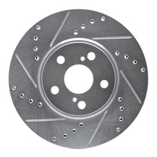 R1 Concepts Toyota Celica 1994 - 1999 Front Left Drilled & Slotted Silver Brake Rotor | rncEDZ - 76059L - JDMuscleSPK987543