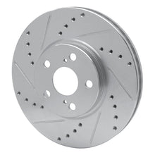R1 Concepts Toyota Celica 1994 - 1999 Front Left Drilled & Slotted Silver Brake Rotor | rncEDZ - 76059L - JDMuscleSPK987543