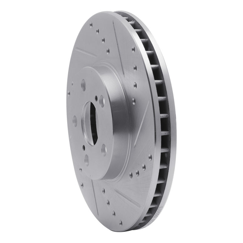 R1 Concepts Toyota Celica 1994 - 1999 Front Right Drilled & Slotted Silver Brake Rotor | rncEDZ - 76059R - JDMuscleSPK987544