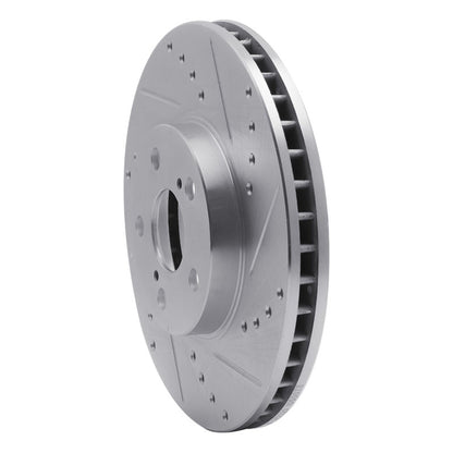 R1 Concepts Toyota Celica 1994 - 1999 Front Right Drilled & Slotted Silver Brake Rotor | rncEDZ - 76059R - JDMuscleSPK987544