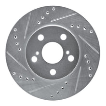 R1 Concepts Toyota Celica 1994 - 2000 Front Left Drilled & Slotted Silver Brake Rotor | rncEDZ - 76067L - JDMuscleSPK987557