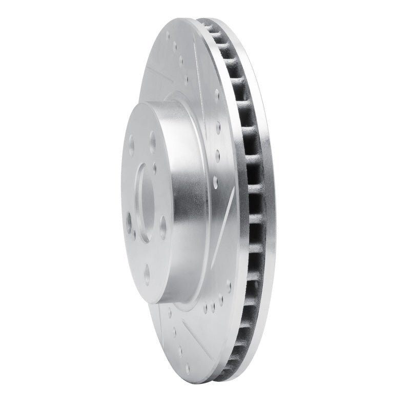 R1 Concepts Toyota Celica 1994 - 2000 Front Right Drilled and Slotted Silver Brake Rotor | rncEDZ - 76067R - JDMuscleSPK987558