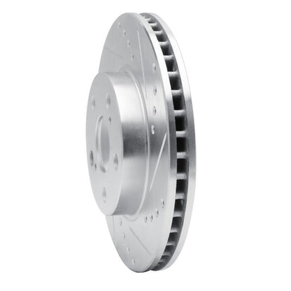 R1 Concepts Toyota Celica 1994 - 2000 Front Right Drilled and Slotted Silver Brake Rotor | rncEDZ - 76067R - JDMuscleSPK987558