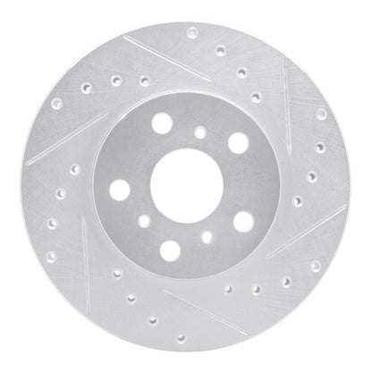 R1 Concepts Toyota Celica 88 - 93 Front Right Drilled & Slotted Silver Brake Rotor | rncEDZ - 76041R - JDMuscleSPK987524